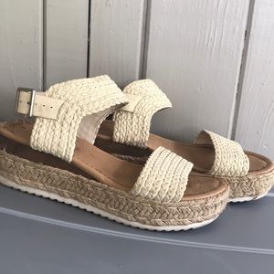 Beachy sandals